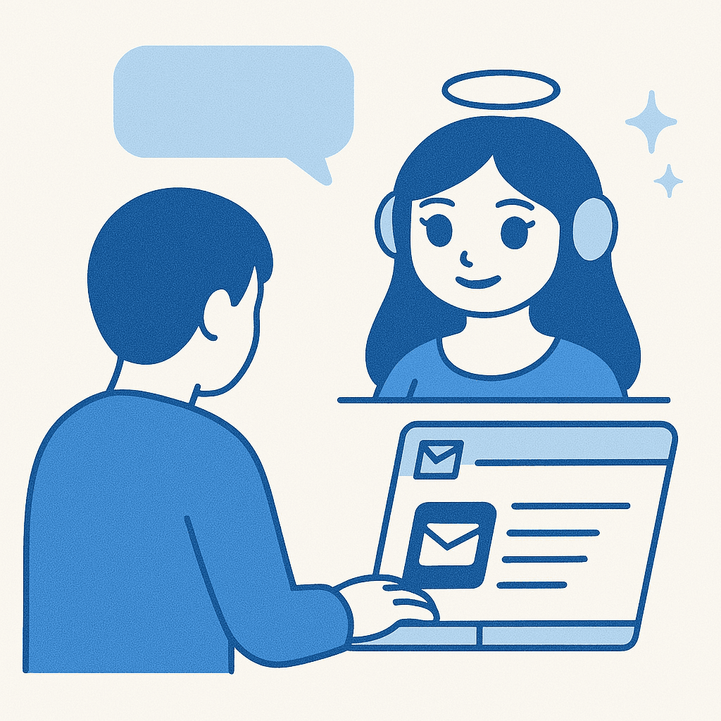 Juni AI autobiographer illustration